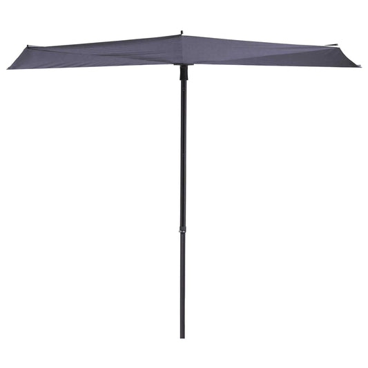 Balkonparasol Sun Wave 270x150 cm saffierblauw