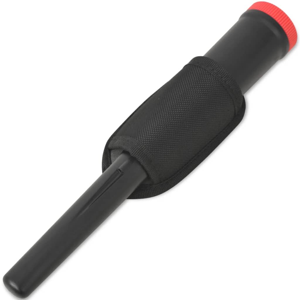 Pinpointer metaaldetector zwart en rood