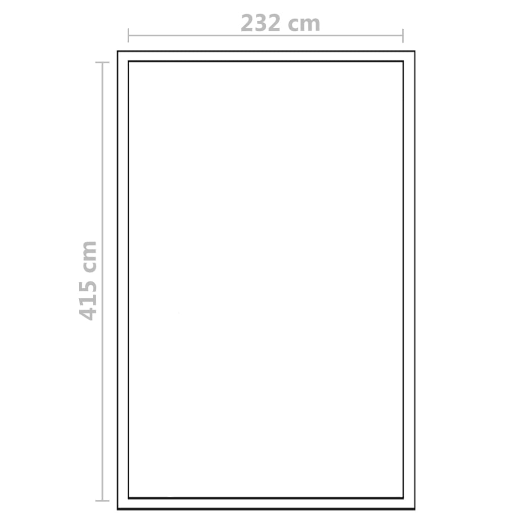 Tuinkas 10,53 m² versterkt aluminium