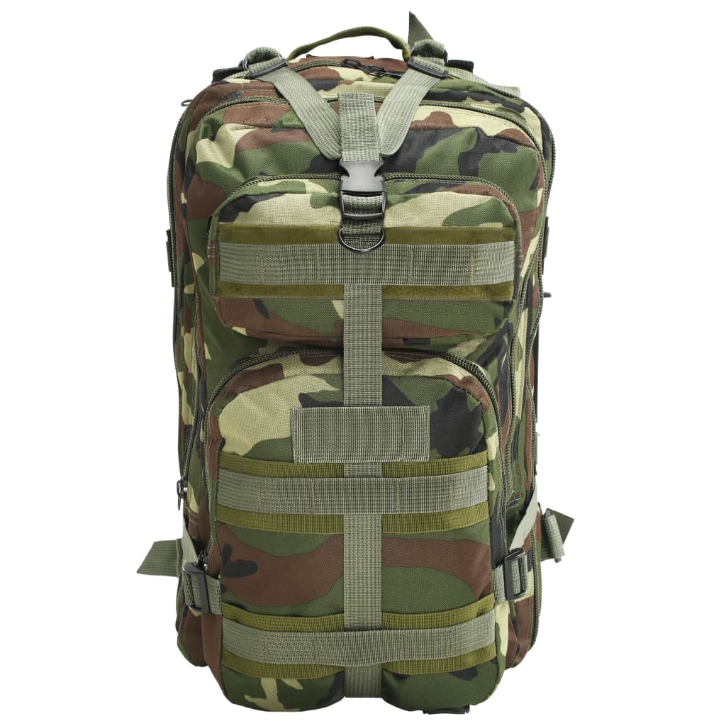 Rugzak legerstijl 50 L camouflage