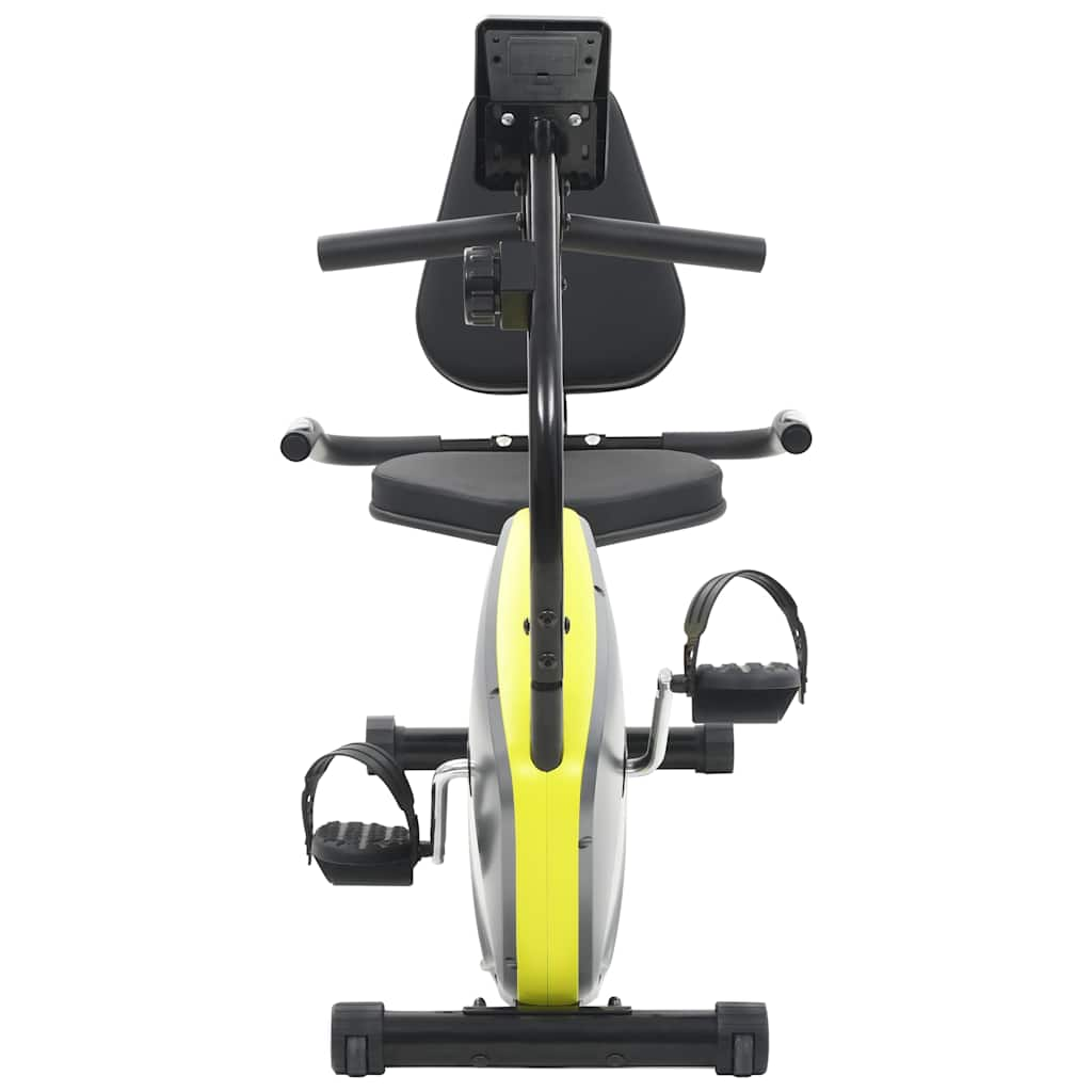 Ligfiets hometrainer magnetisch met hartslagmeter