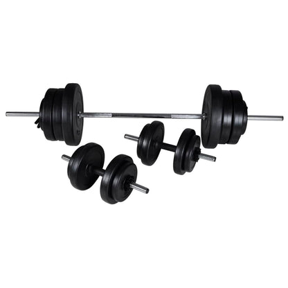 Barbell- en dumbbellset 60,5 kg