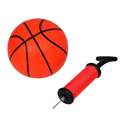 Mini-basketbalset met bal en pomp