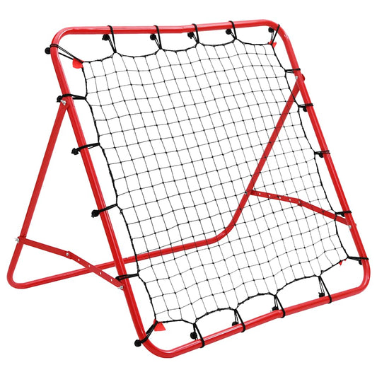 Voetbal kickback rebounder verstelbaar 100x100 cm