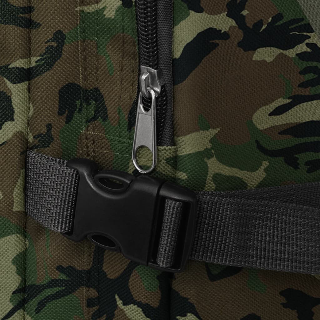 Rugzak legerstijl 65 L camouflage