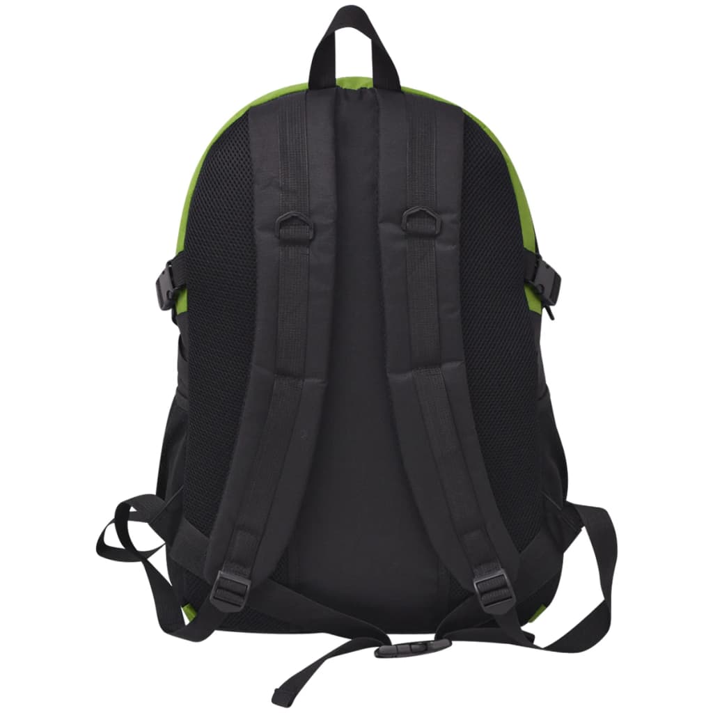 Hiking rugzak 40 L zwart en groen