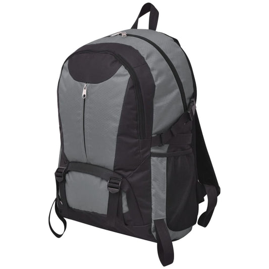 Hikingrugzak 40 L zwart en grijs