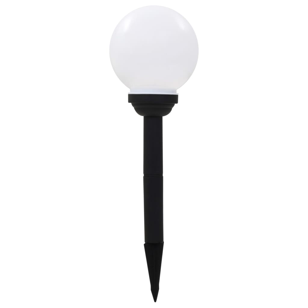 Solarlampen 8 st LED rond 15 cm RGB