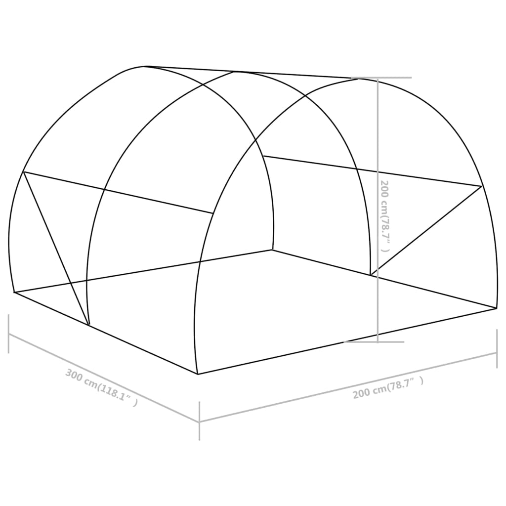 Kas 6 m² 3x2x2 m