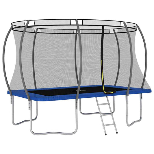 Trampolineset rechthoekig 150 kg 335x244x90 cm