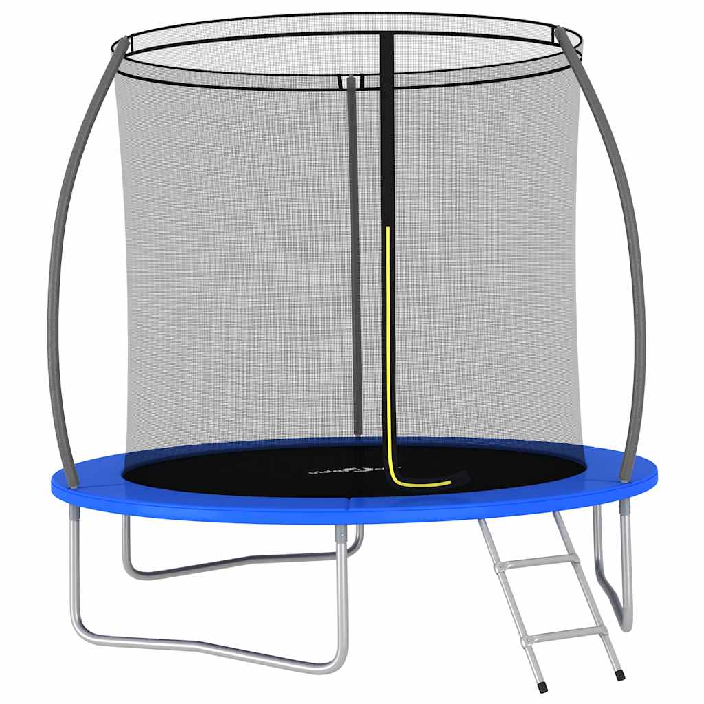 Trampolineset rond 100 kg 244x55 cm