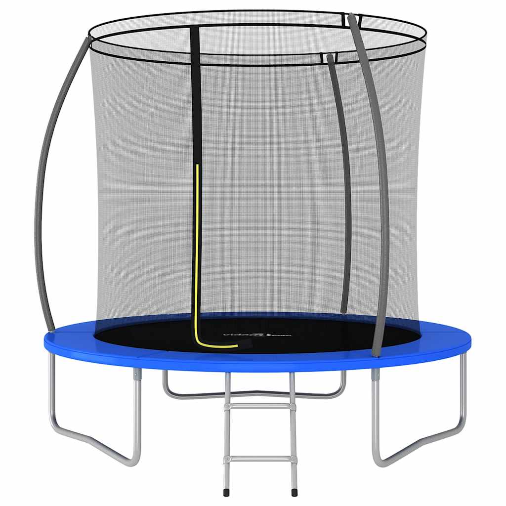 Trampolineset rond 100 kg 244x55 cm