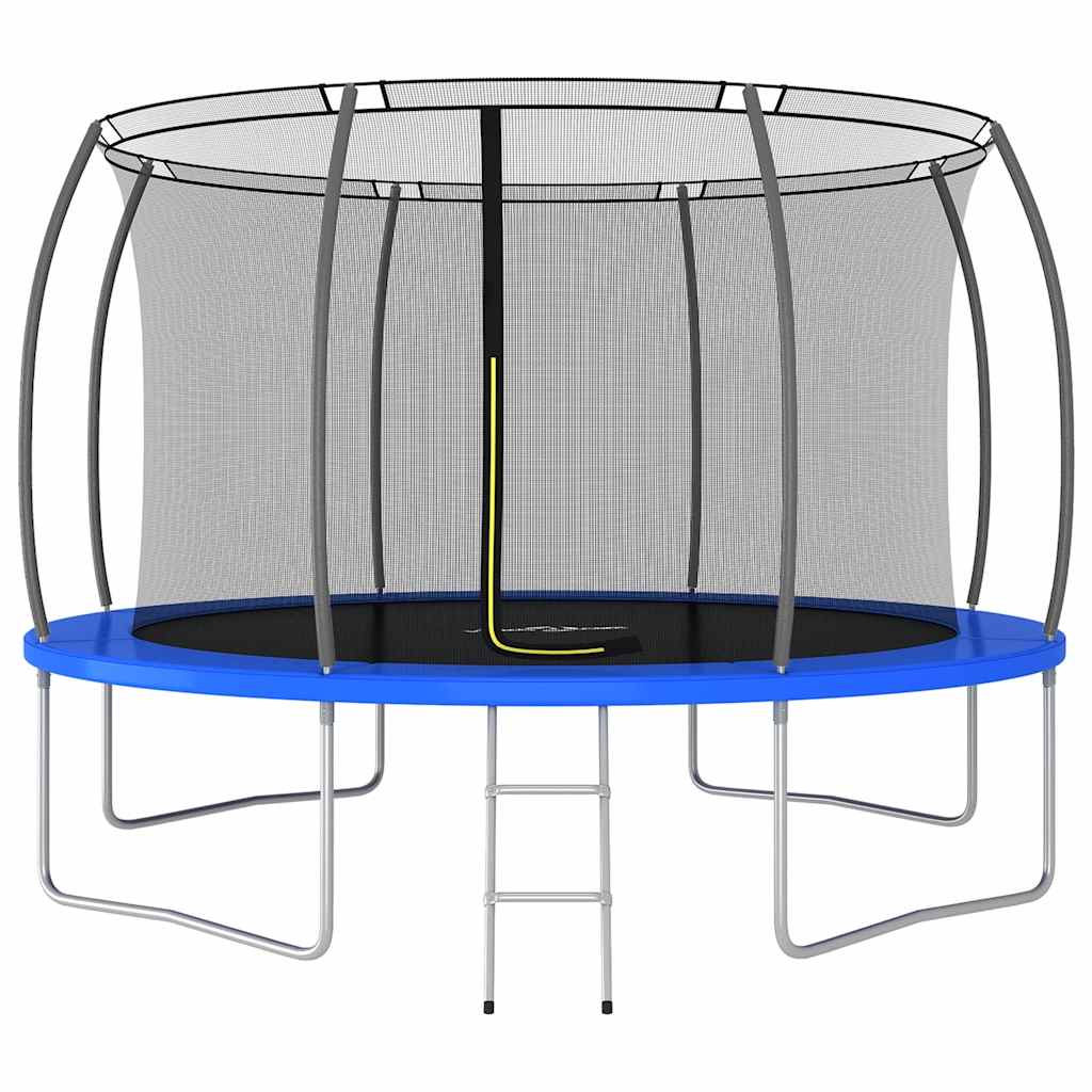 Trampolineset rond 150 kg 366x80 cm