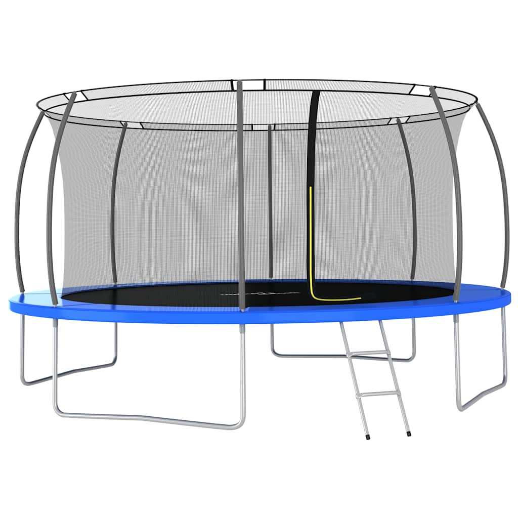 Trampolineset rond 150 kg 460x80 cm