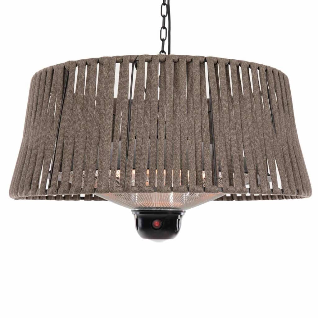 Hangende verwarmer Artix Corda 1800 W halogeen bruin