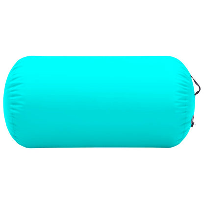 Gymnastiekrol met pomp opblaasbaar 120x75 cm PVC groen