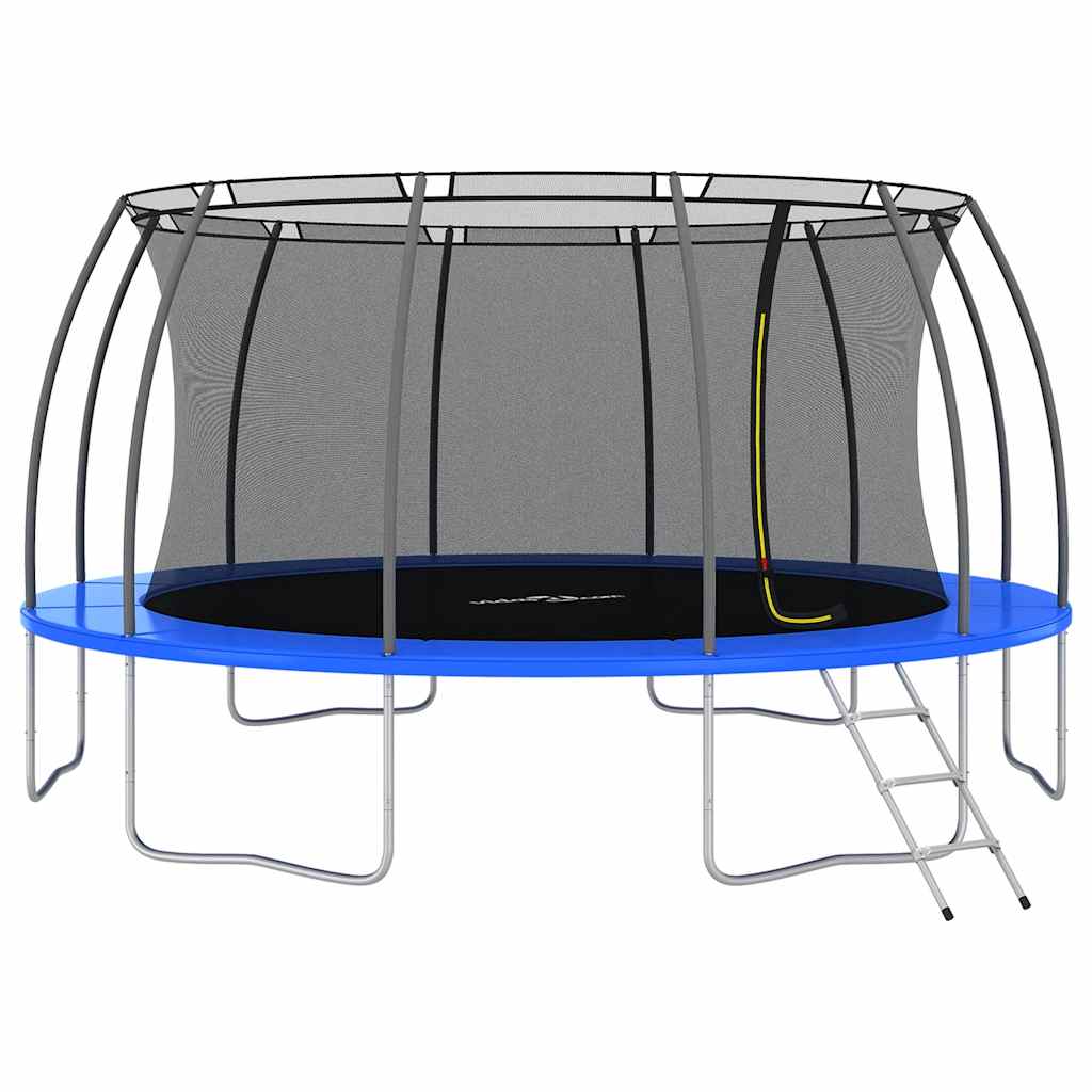 Trampolineset rond 150 kg 488x90 cm