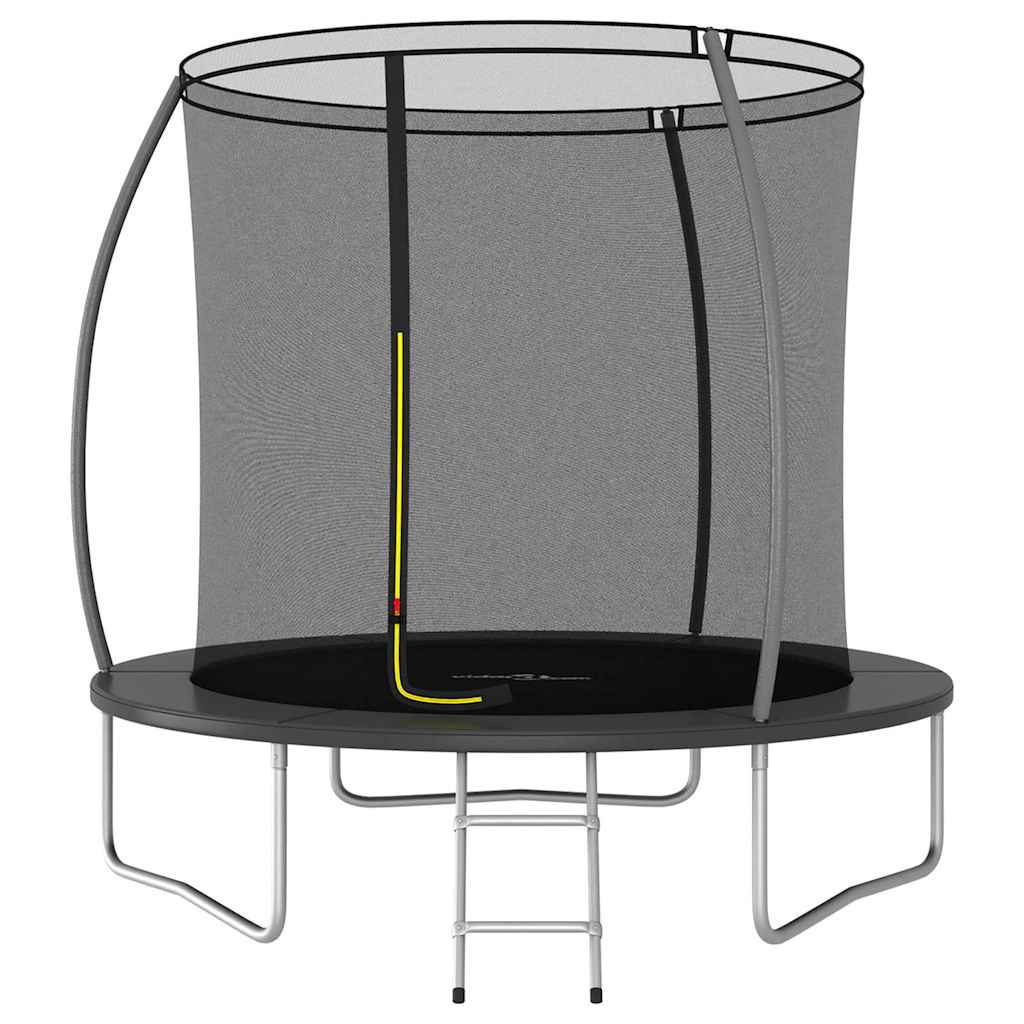 Trampolineset rond 100 kg 244x55 cm