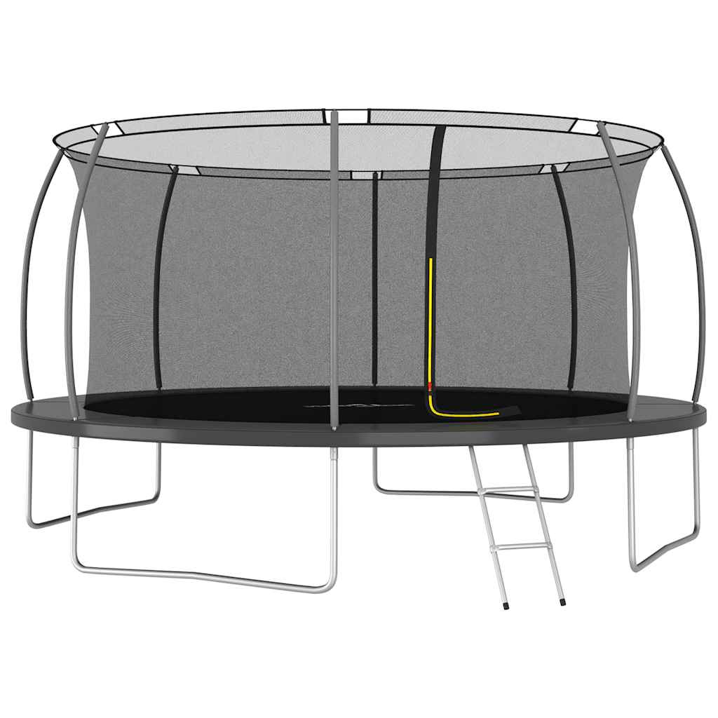 Trampolineset rond 150 kg 460x80 cm