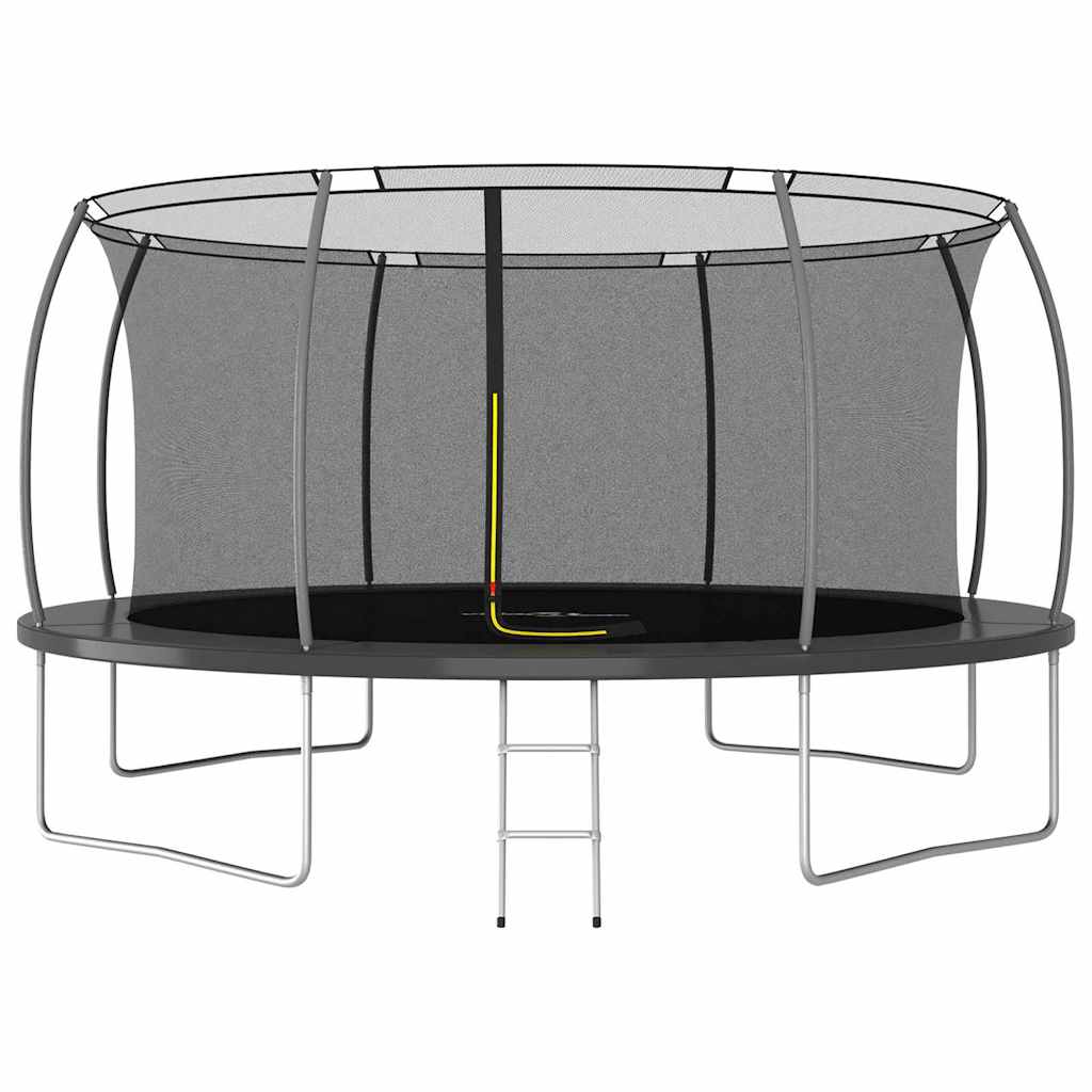 Trampolineset rond 150 kg 460x80 cm