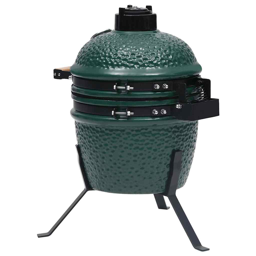 Kamado barbecue 56 cm keramiek groen