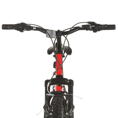 Mountainbike 21 versnellingen 26 inch wielen 49 cm rood