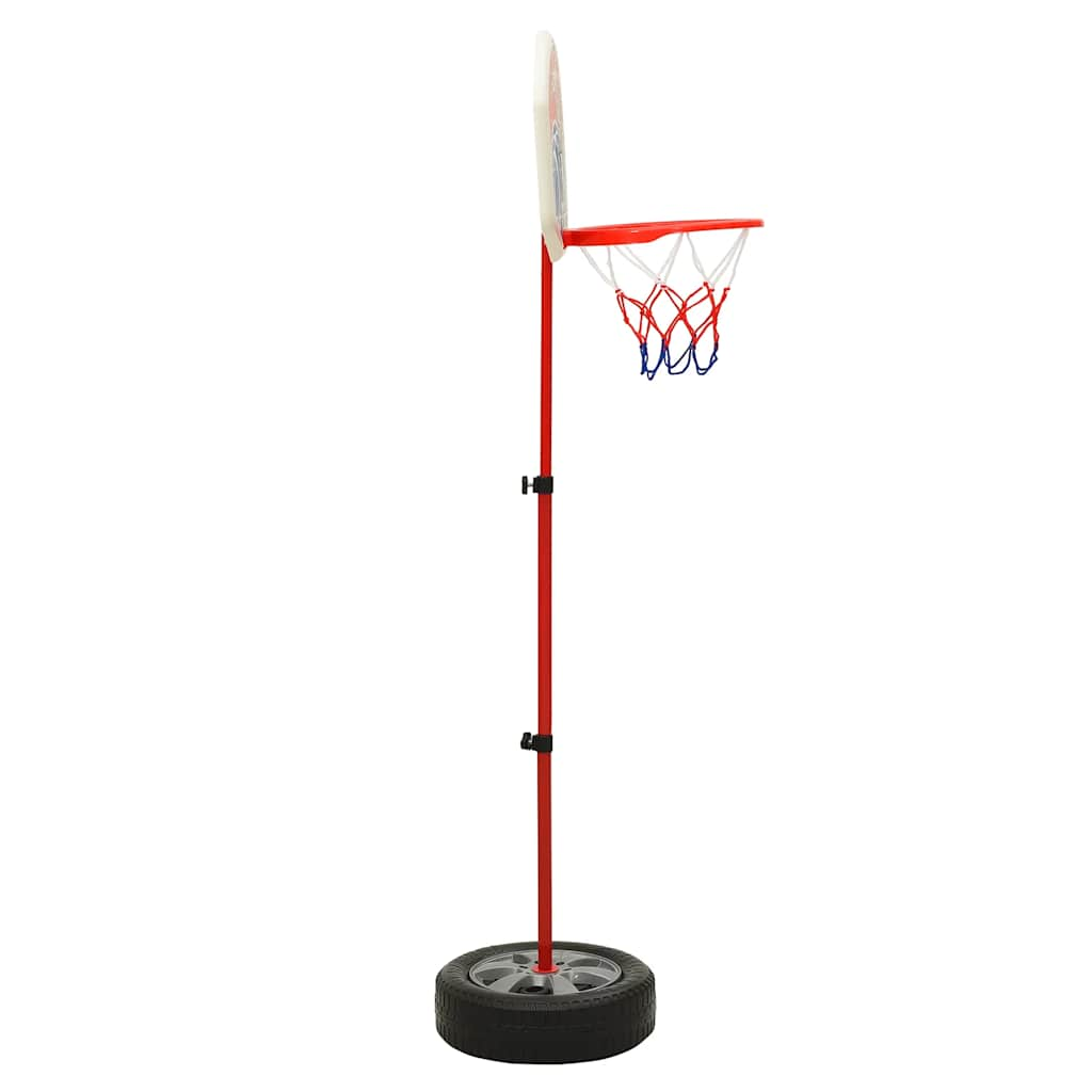 Kinderbasketbalset verstelbaar 120 cm