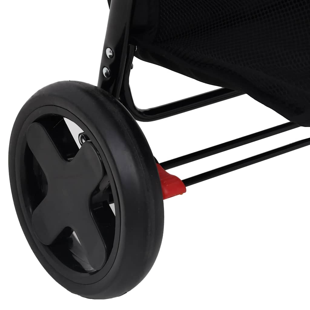 Kinderwagen 2-in-1 staal lichtgrijs