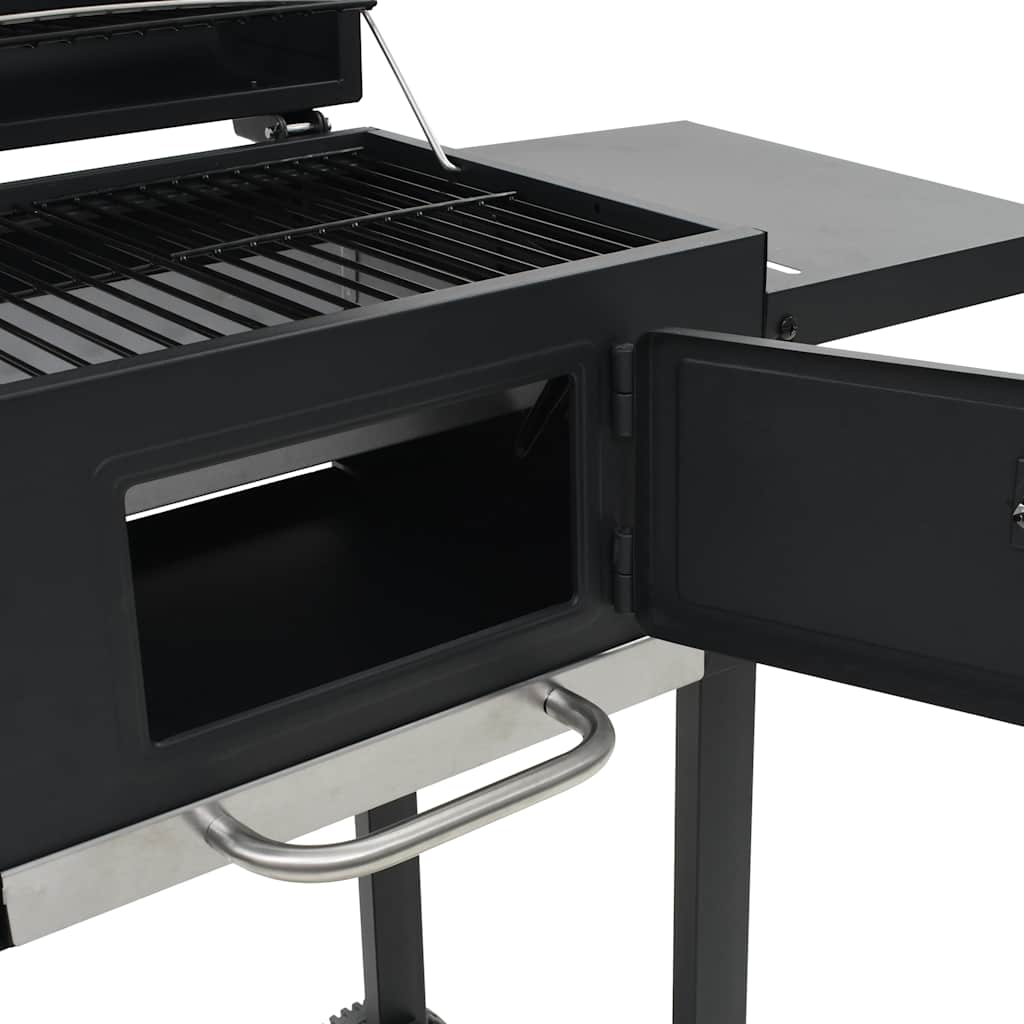 Pizzaoven en barbecue 3-in-1 zwart