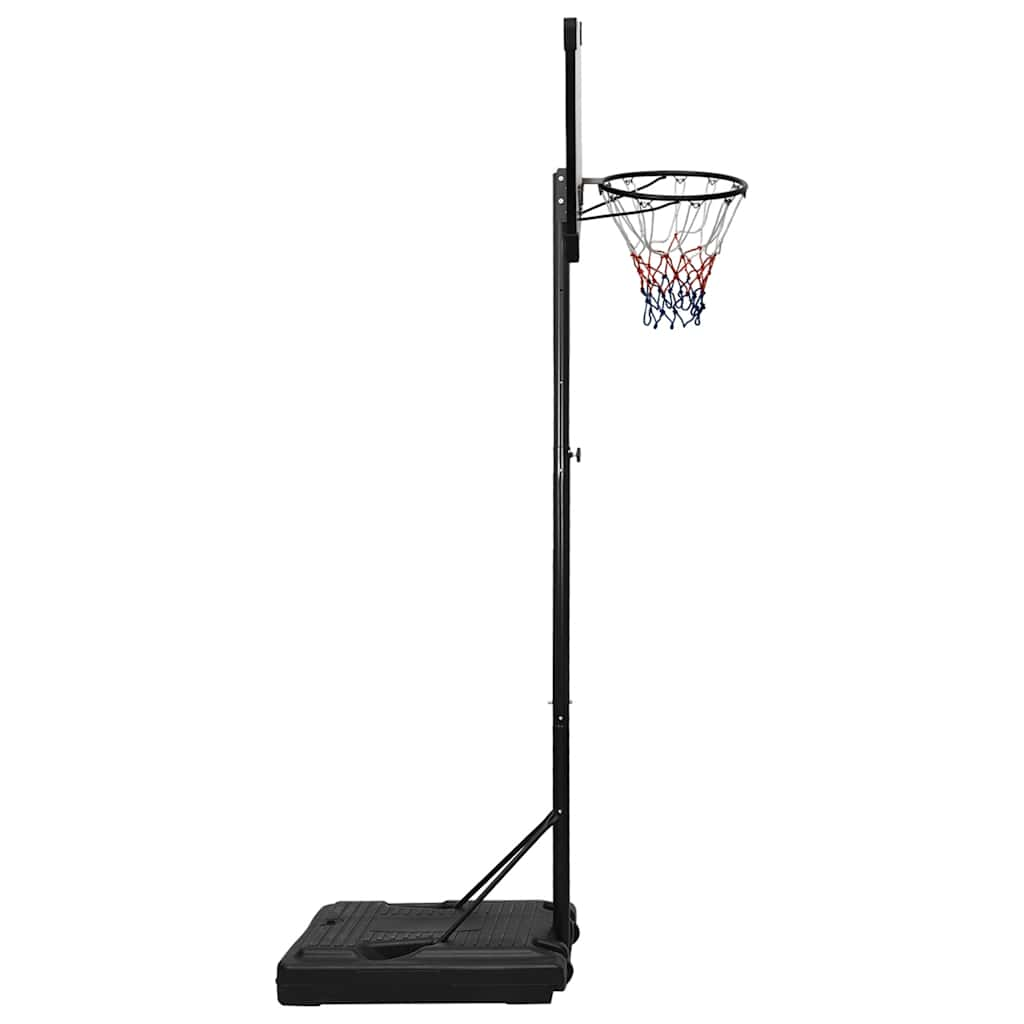 Basketbalstandaard 235-305 cm polycarbonaat transparant