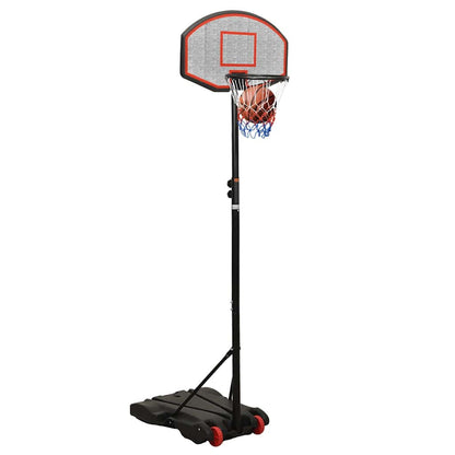 Basketbalstandaard 216-250 cm polyethyleen zwart