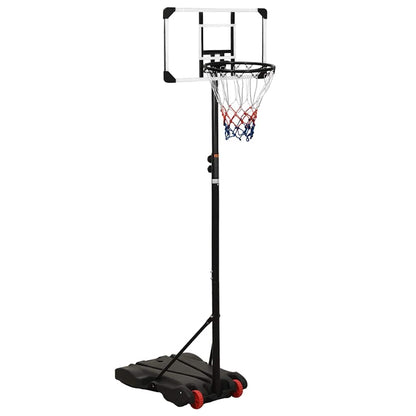 Basketbalstandaard 216-250 cm polycarbonaat transparant