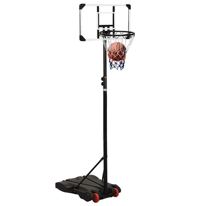 Basketbalstandaard 216-250 cm polycarbonaat transparant