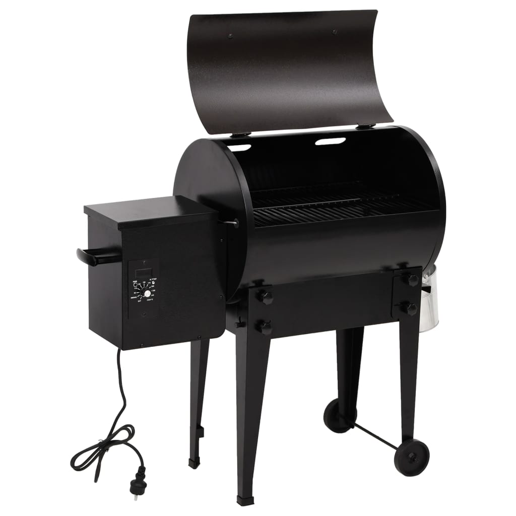 Pelletbarbecue 94 cm ijzer zwart