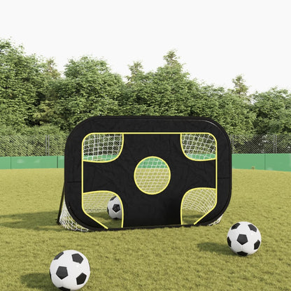 Voetbaldoel met doelwit 120x80x80 cm polyester