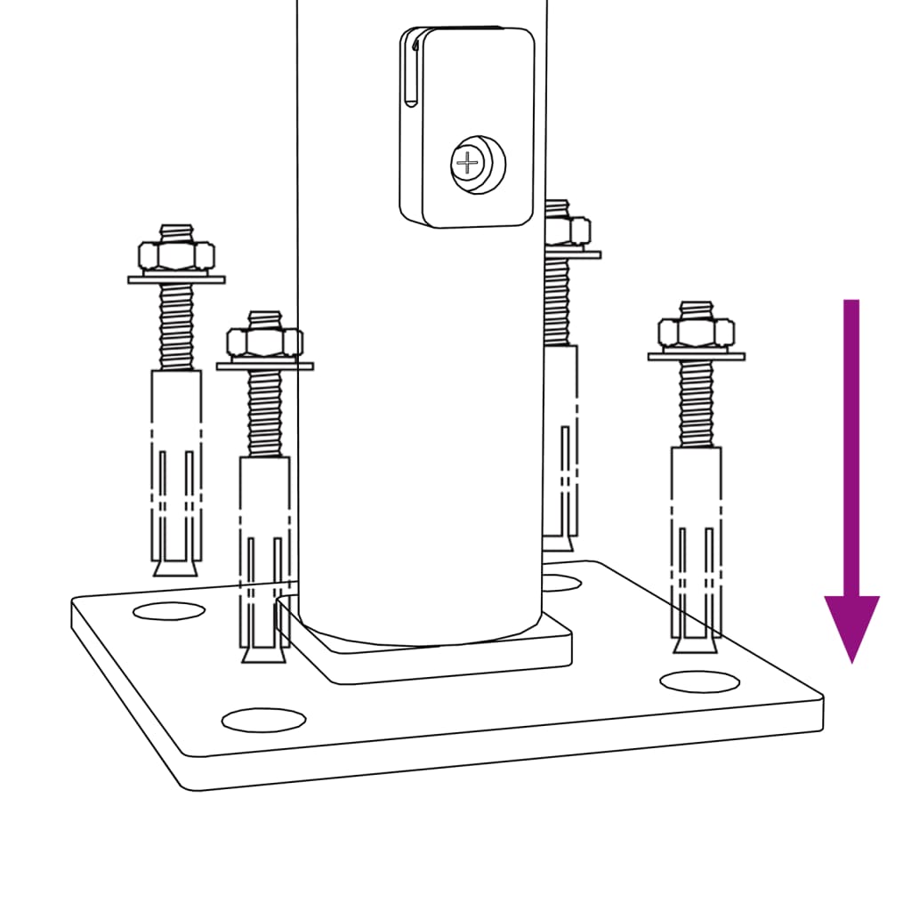 Gaashek met flens 1,4x25 m zilverkleurig