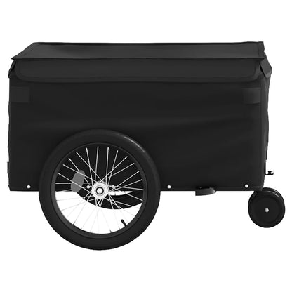 Fietstrailer 30 kg ijzer zwart