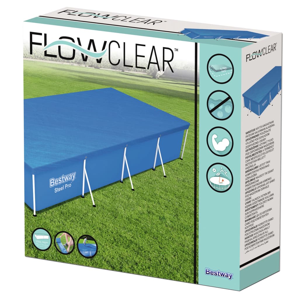 Flowclear Zwembadhoes 400x211 cm