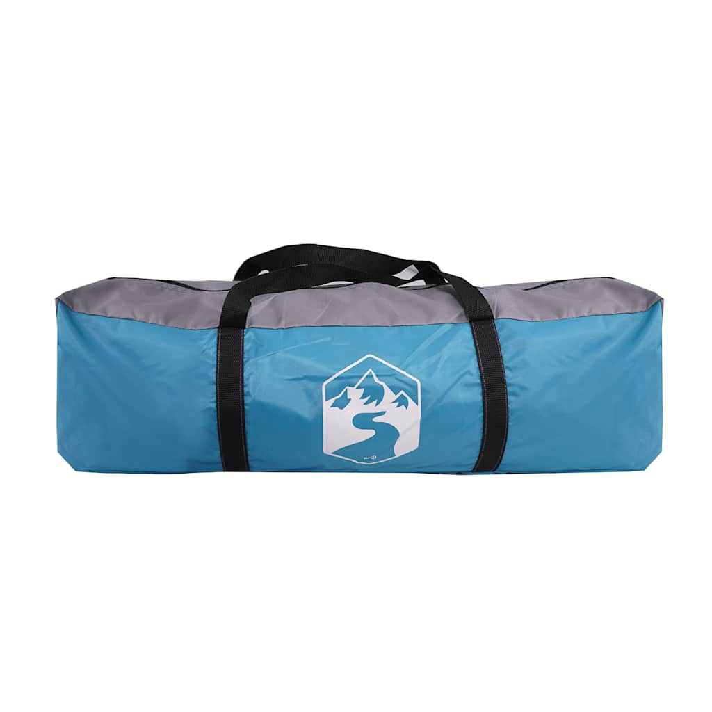 Windscherm camping waterdicht 366x152x152 cm blauw