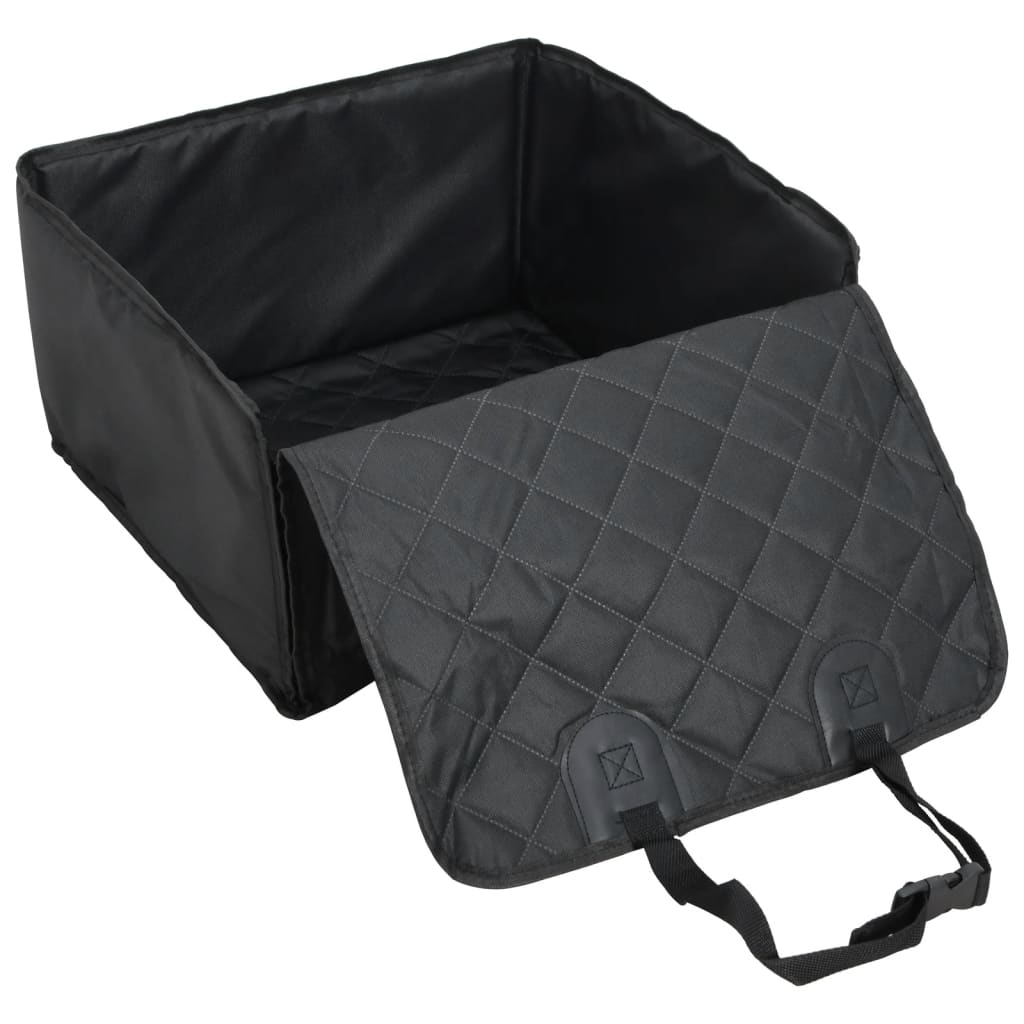 Autostoelhoes voor honden zwart 45x45x25/55 cm