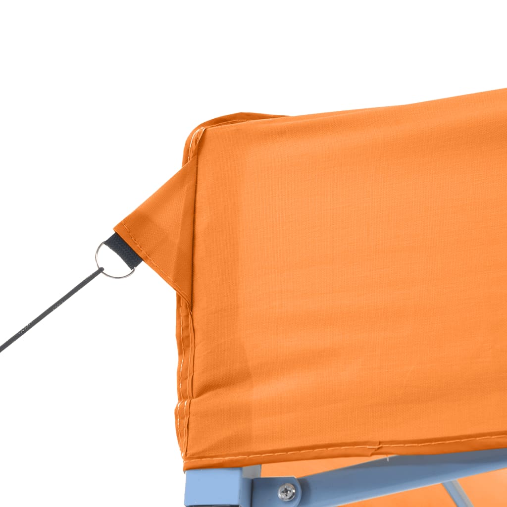 Partytent inklapbaar pop-up 440x292x315 cm oranje