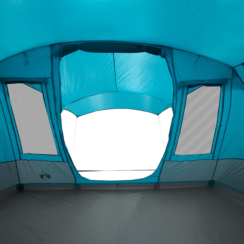 Tunneltent 5-persoons waterdicht blauw