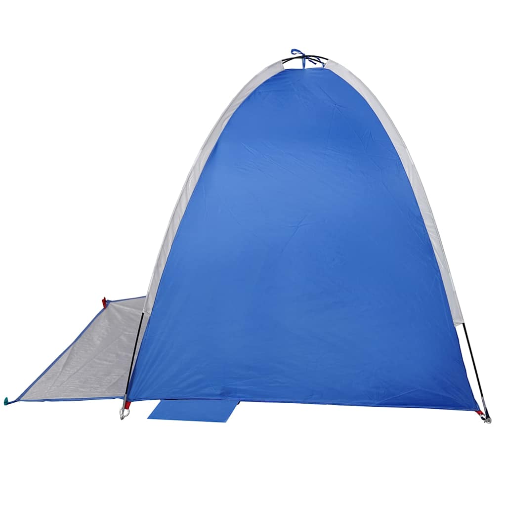 Strandtent 3-persoons waterdicht azuurblauw