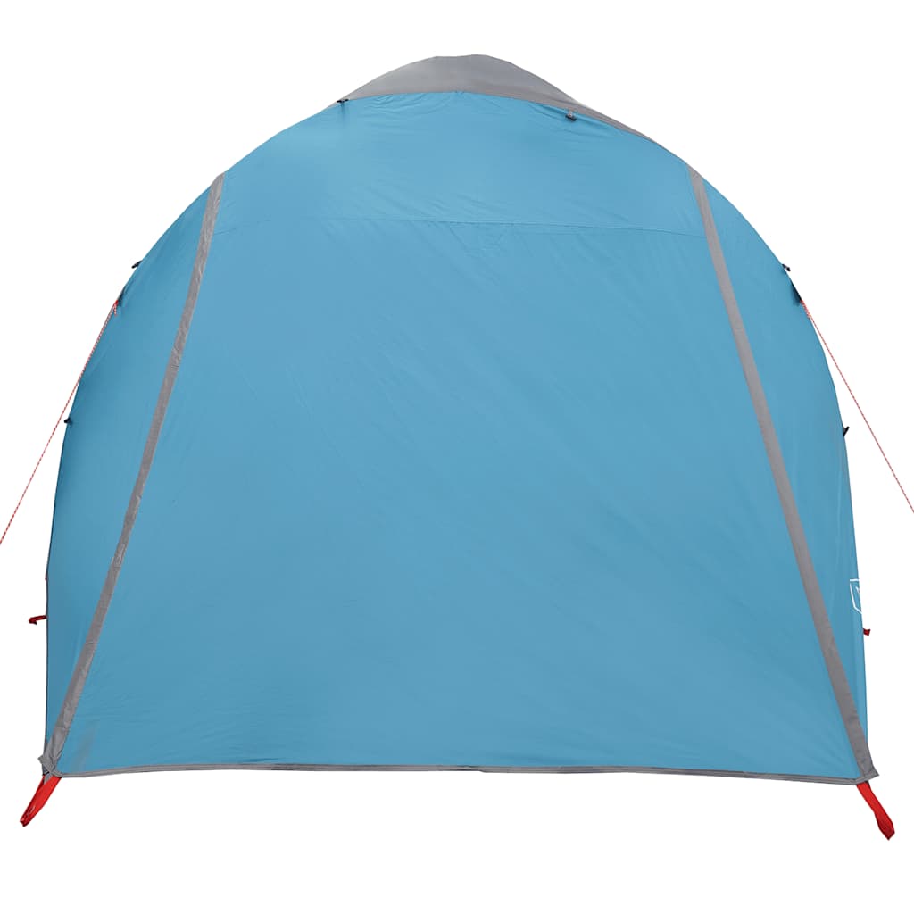 Tunneltent 6-persoons waterdicht blauw