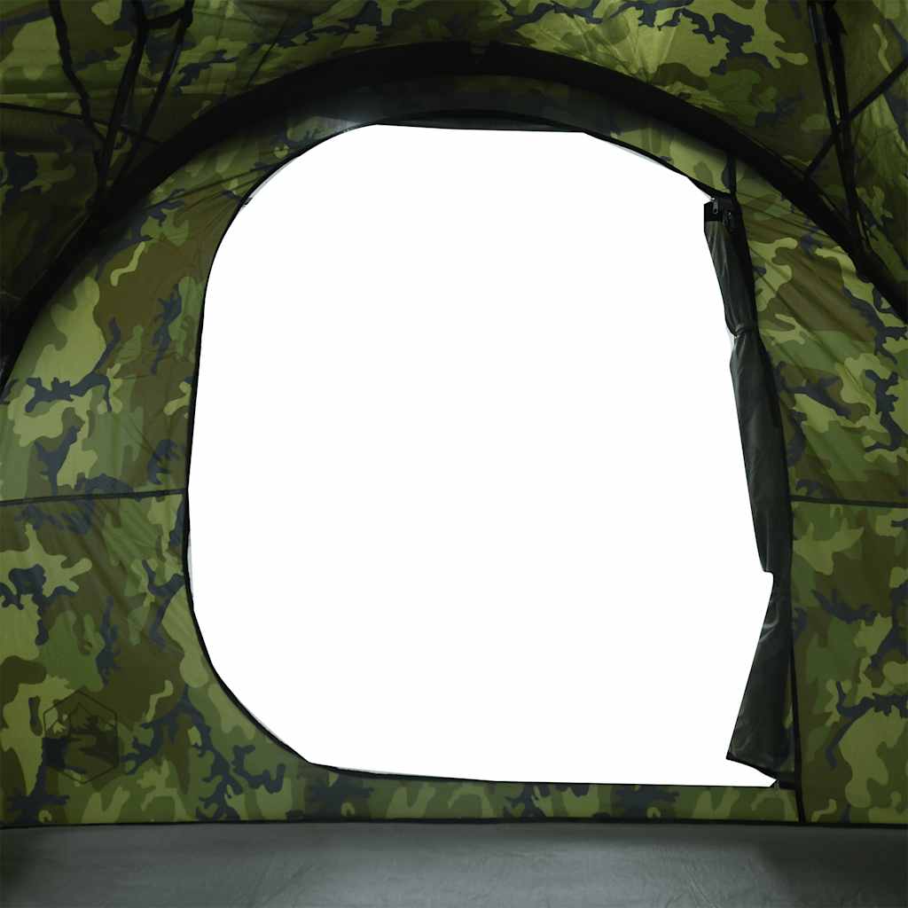 Tunneltent 6-persoons waterdicht camouflage