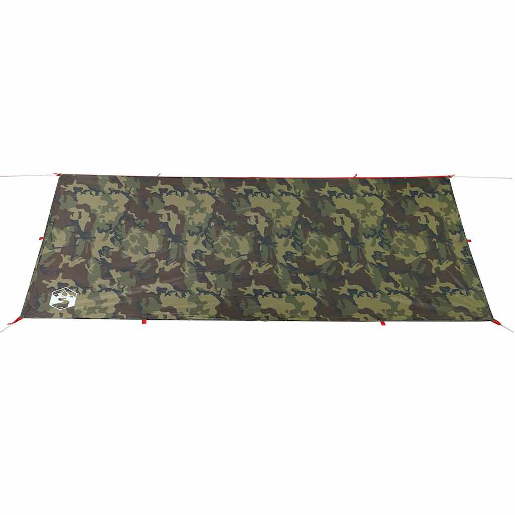 Kampeerluifel waterdicht 506x306 cm camouflage