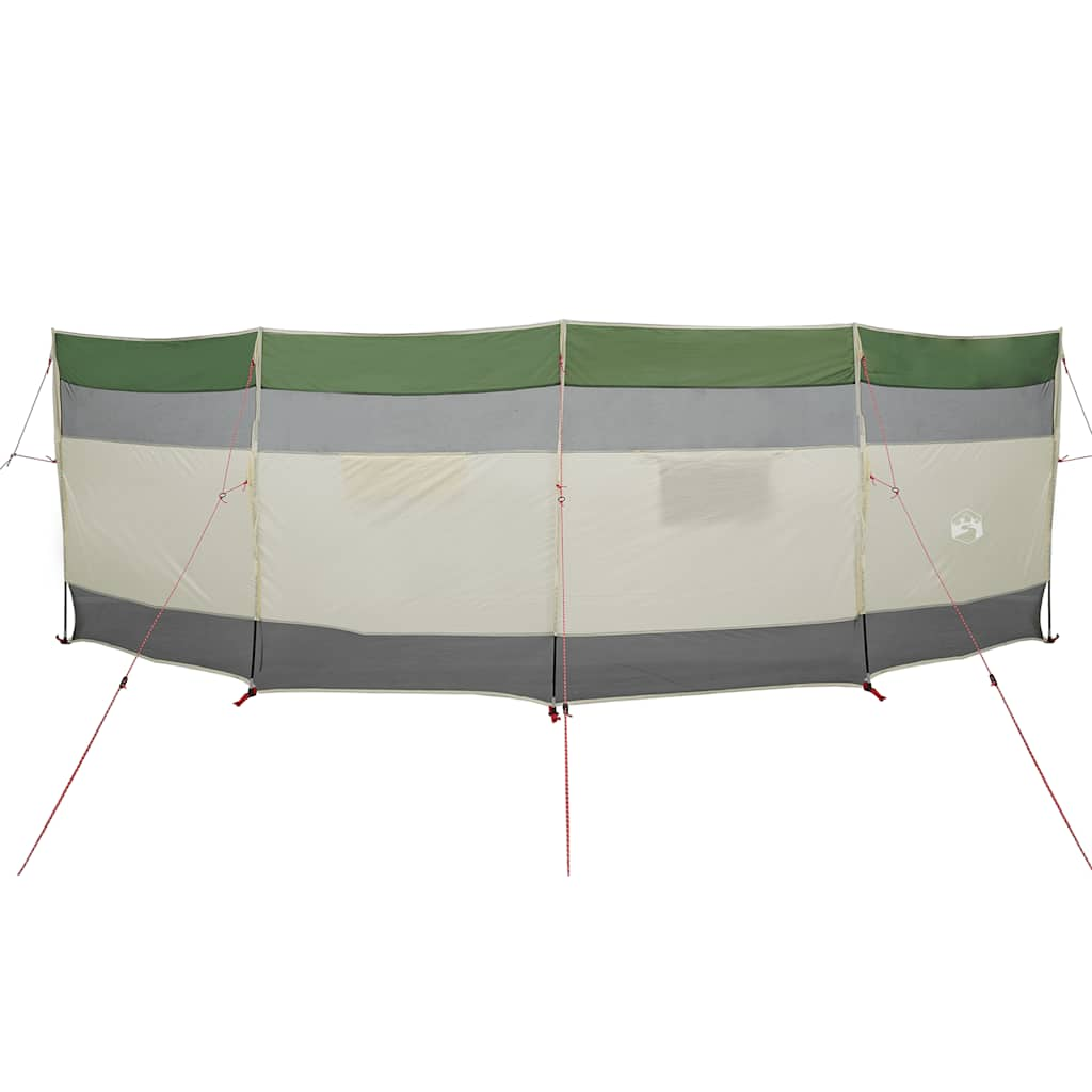 Windscherm camping waterdicht 510x153 cm groen