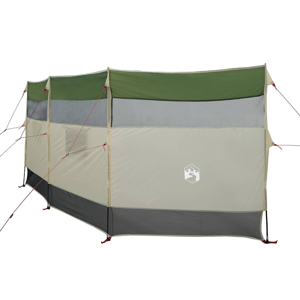 Windscherm camping waterdicht 510x153 cm groen