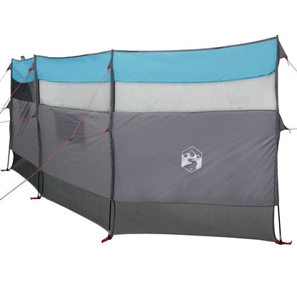 Windscherm camping waterdicht 510x153 cm blauw