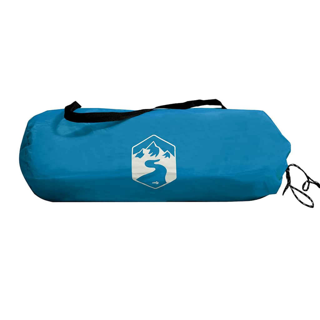 Windscherm camping waterdicht 510x153 cm blauw